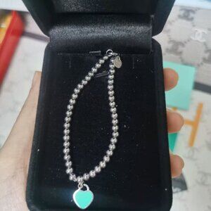 Tiffany & Co. Blue Heart Bracelet